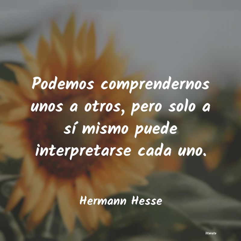 Frases de Hermann Hesse