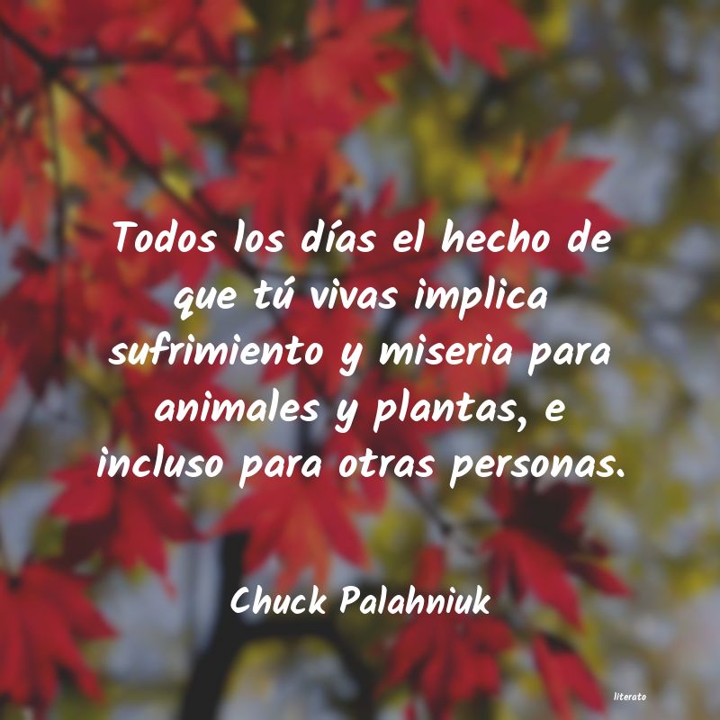 Frases de Chuck Palahniuk