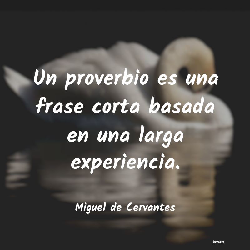 frases de Miguel de Cervantes