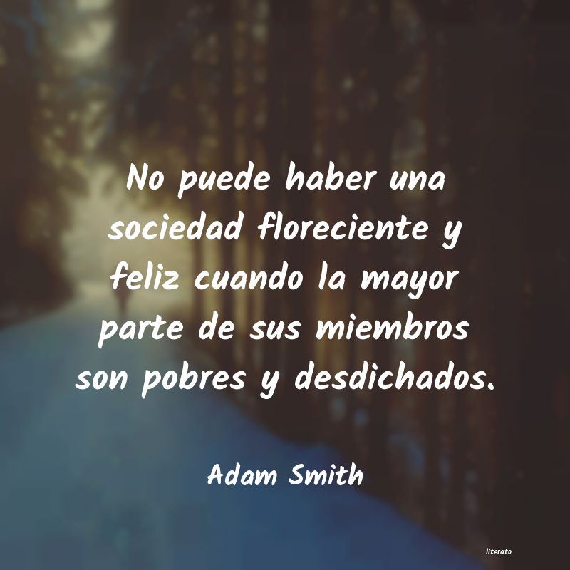 Frases de Adam Smith