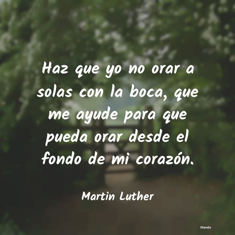 frases de Martin Luther