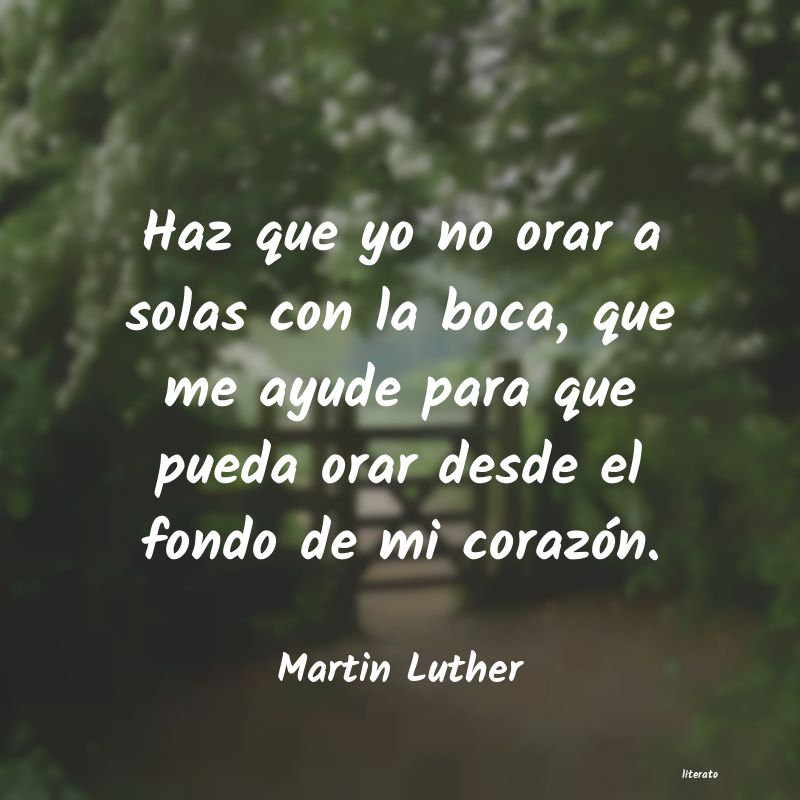 Frases de Martin Luther