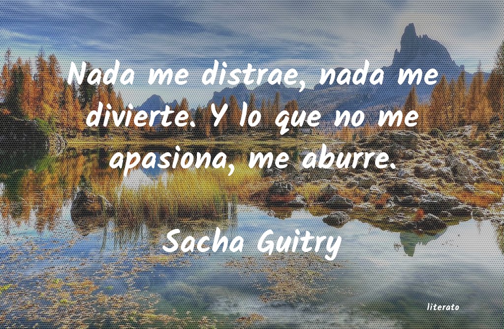 frases de Sacha Guitry