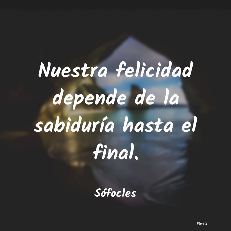 frases de SÃ³focles