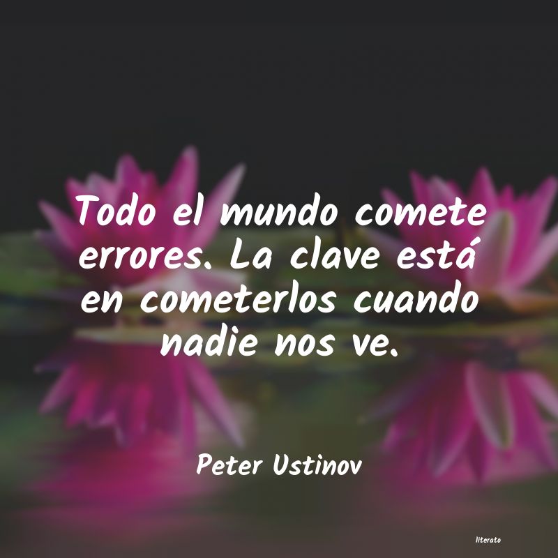 Frases de Peter Ustinov