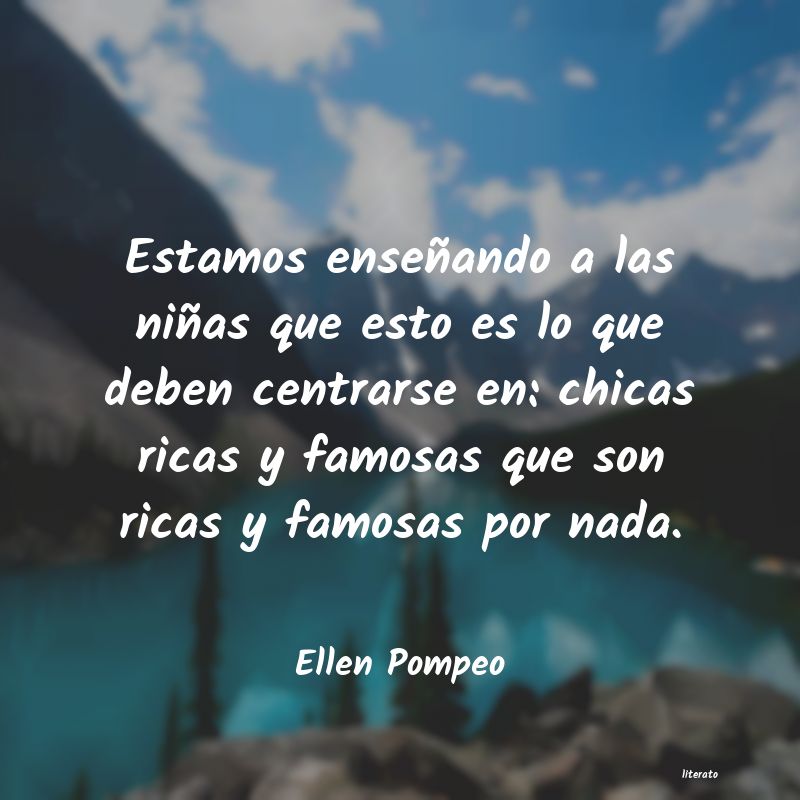 Frases de Ellen Pompeo