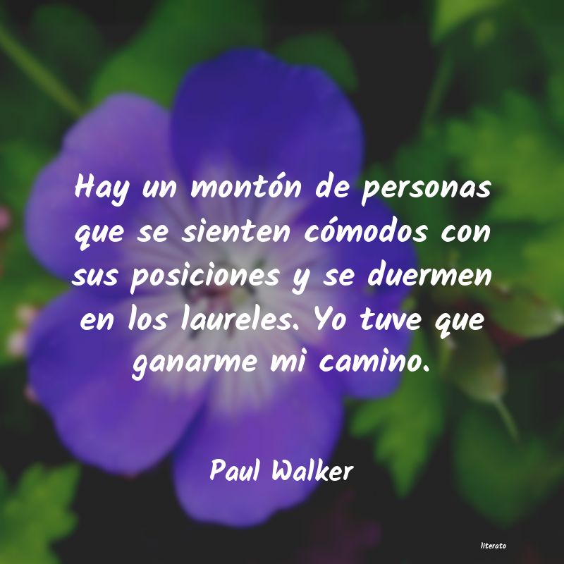 Frases de Paul Walker