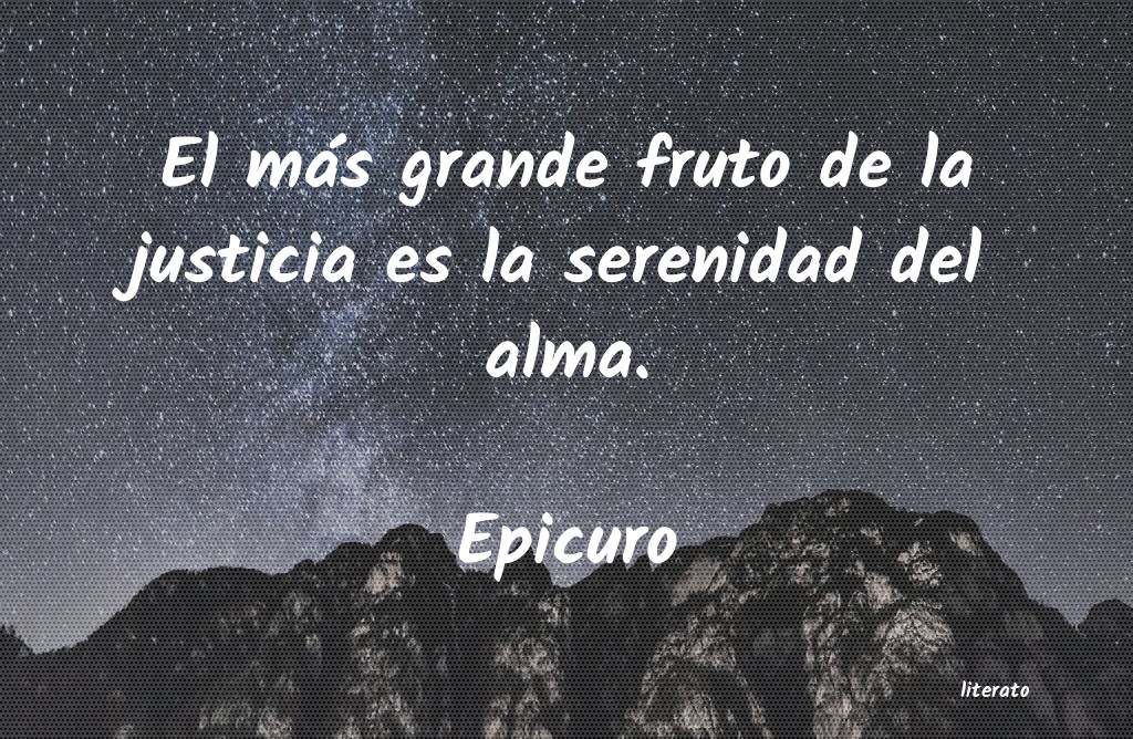 Frases de Epicuro