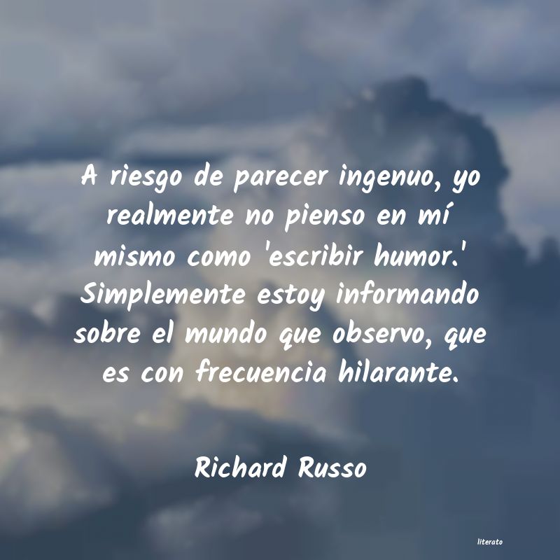 frases de Richard Russo