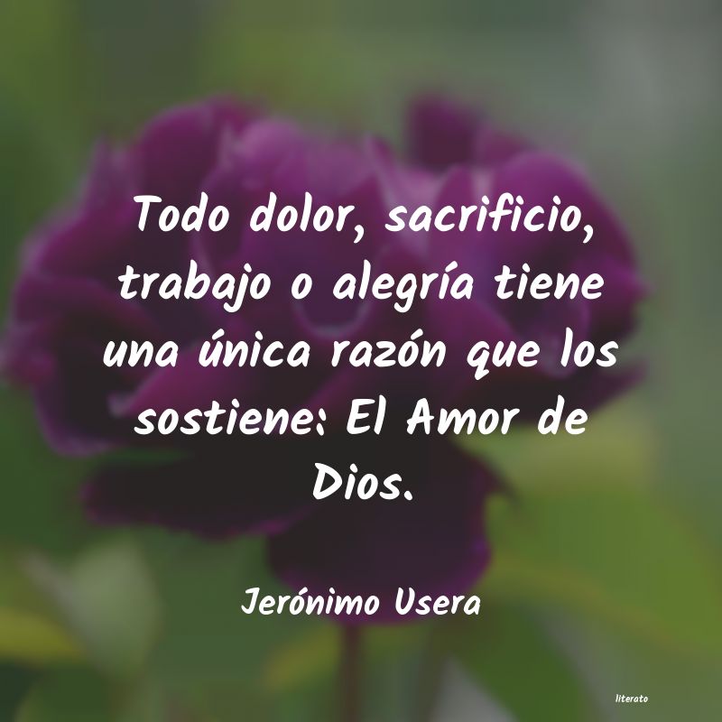 Frases de Jerónimo Usera