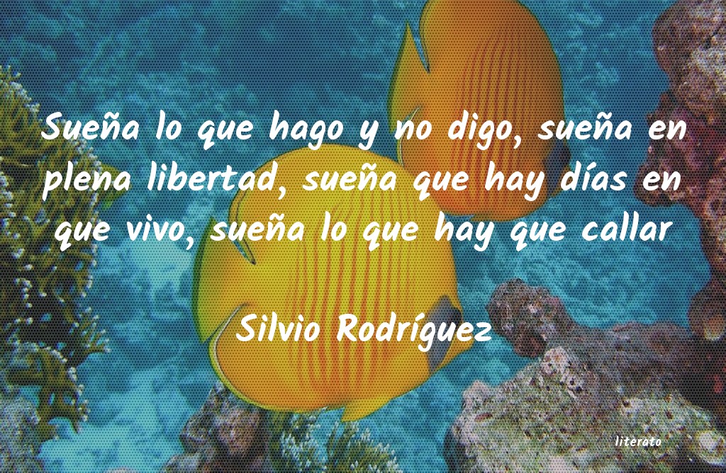 Frases de Silvio Rodríguez