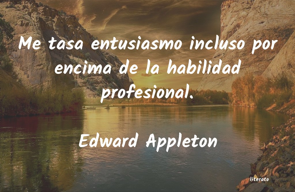 frases de Edward Appleton