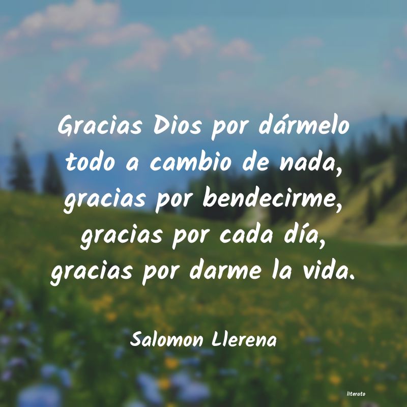 frases de Salomon Llerena