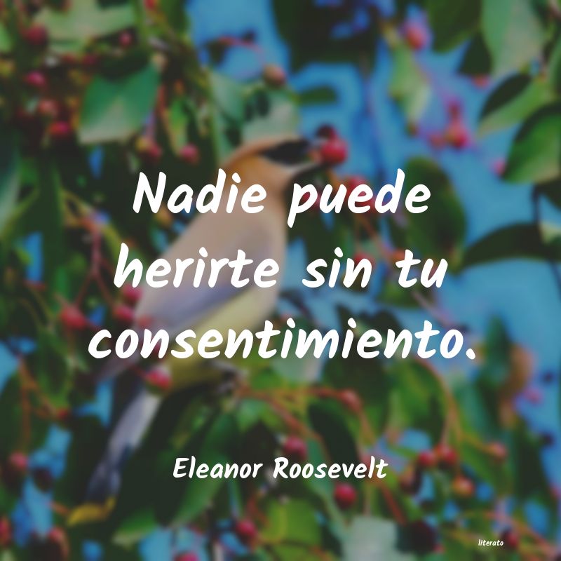 Frases de Eleanor Roosevelt