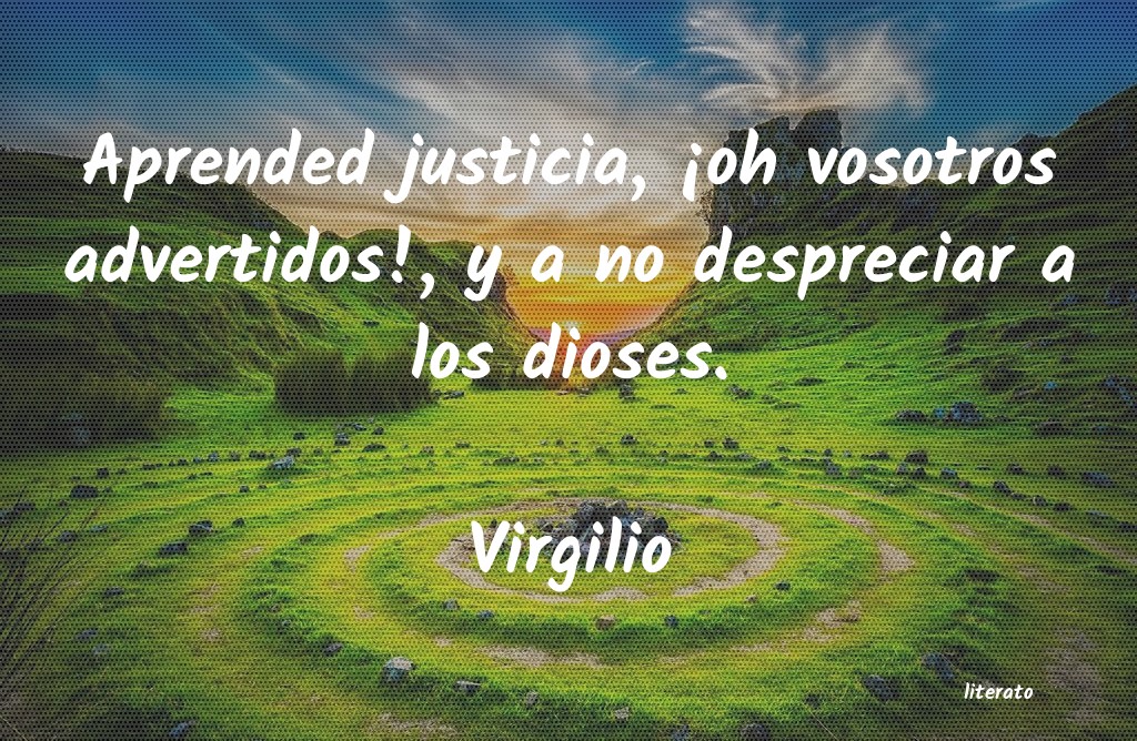 Frases de Virgilio