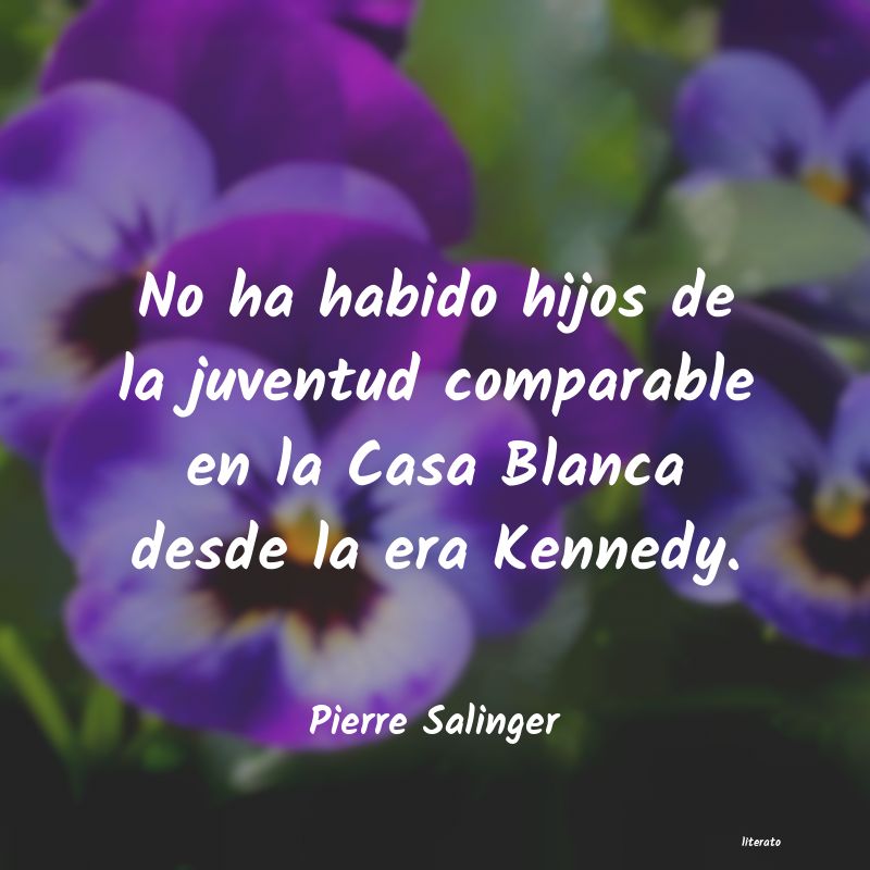 Frases de Pierre Salinger