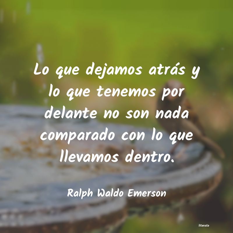 Frases de Ralph Waldo Emerson