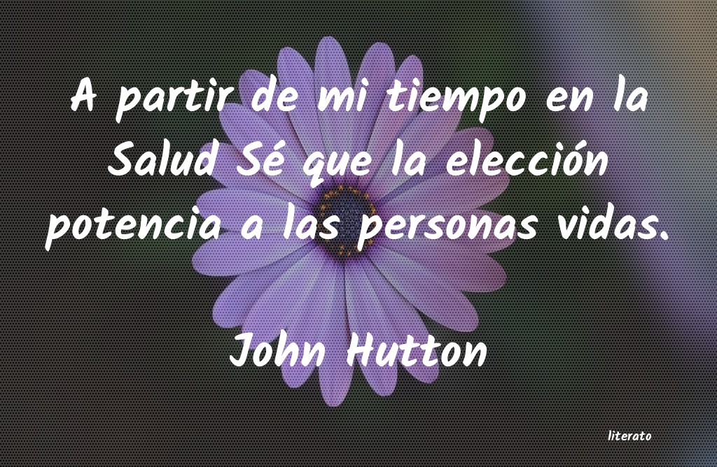 Frases de John Hutton