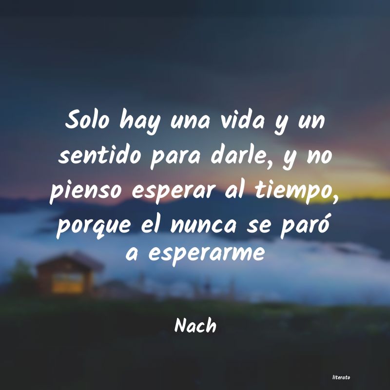 Frases de Nach