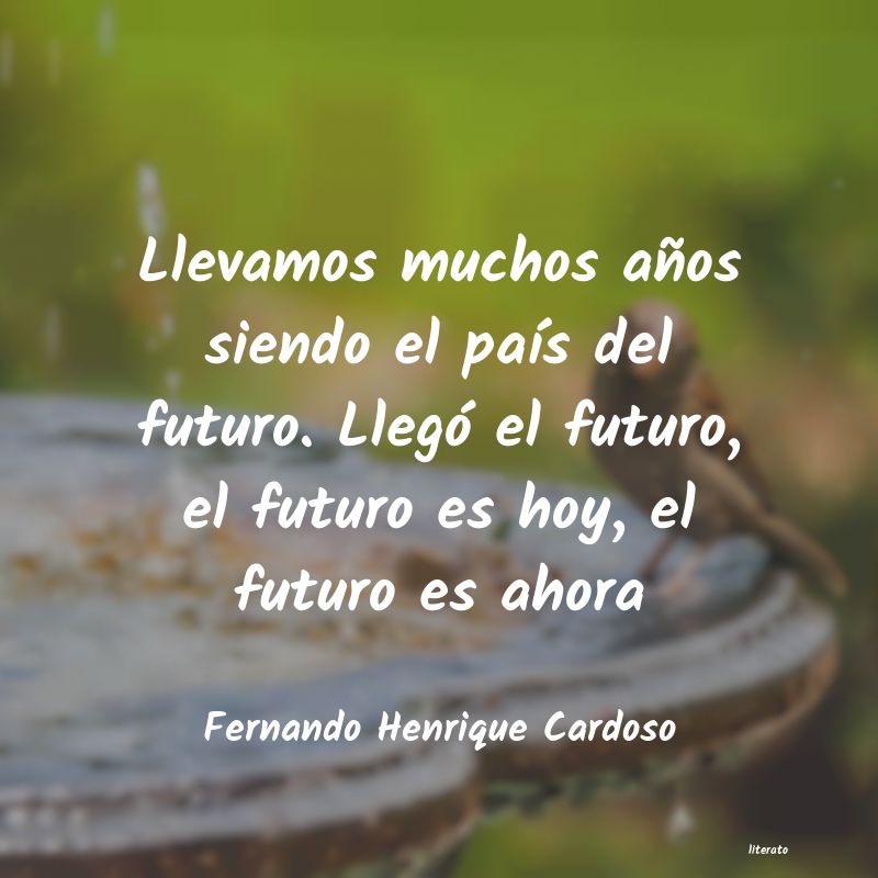 frases de Fernando Henrique Cardoso