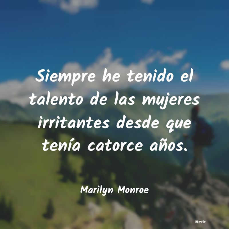 Frases de Marilyn Monroe