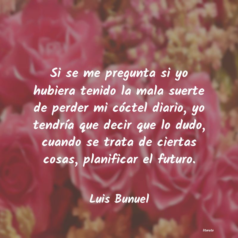 frases de Luis Bunuel