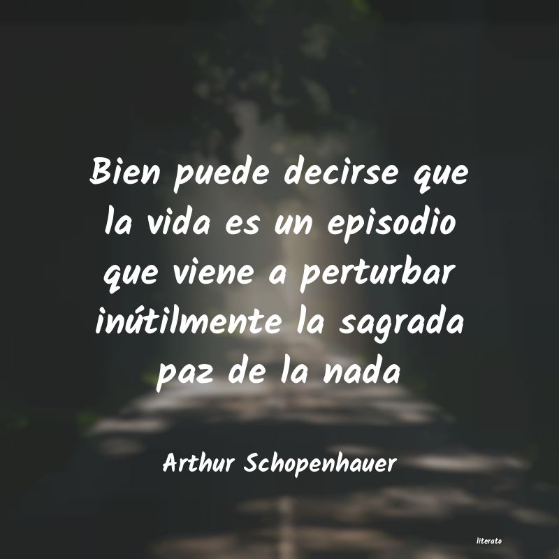 Frases de Arthur Schopenhauer