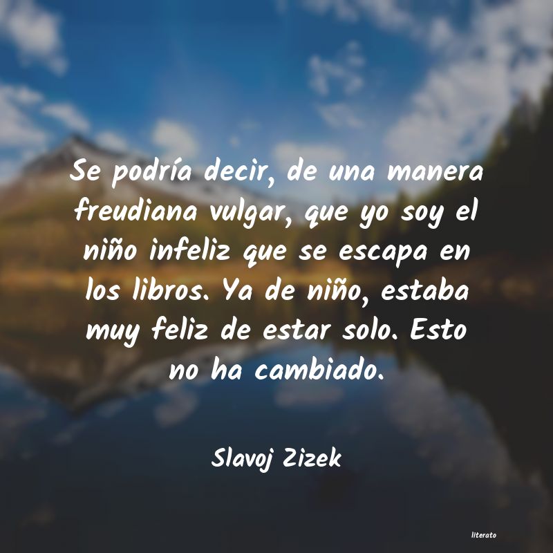 frases de Slavoj Zizek