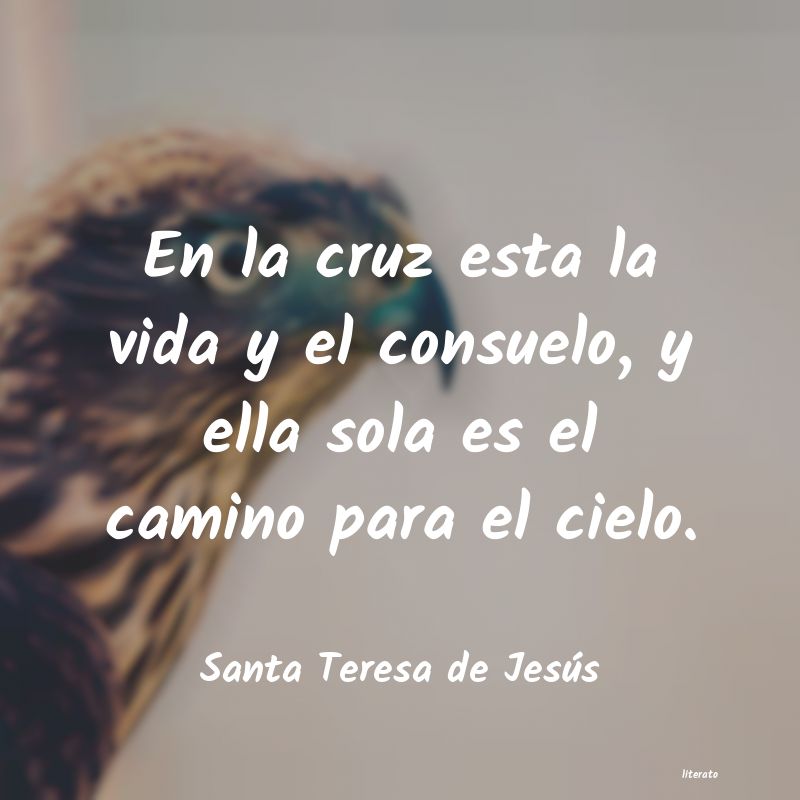 frases de Santa Teresa de Jesús