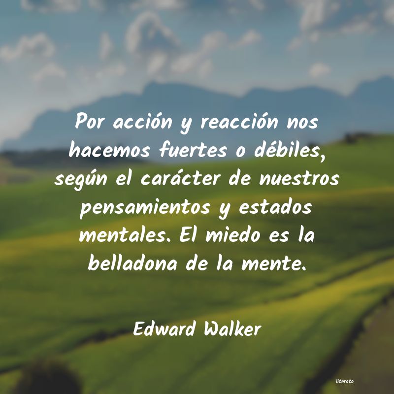 frases de Edward Walker