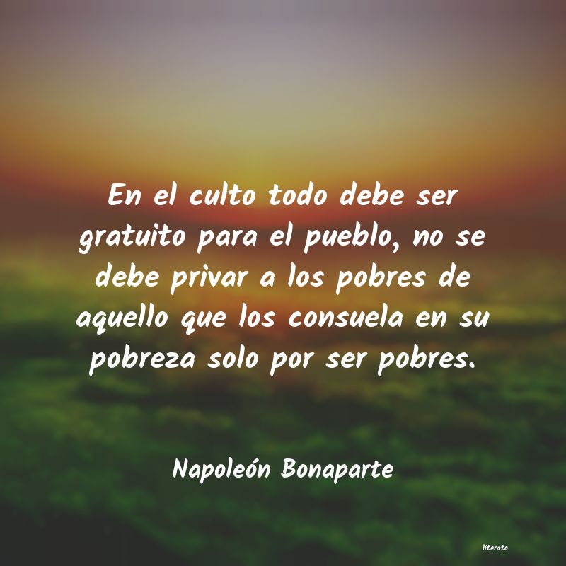 Frases de Napoleón Bonaparte