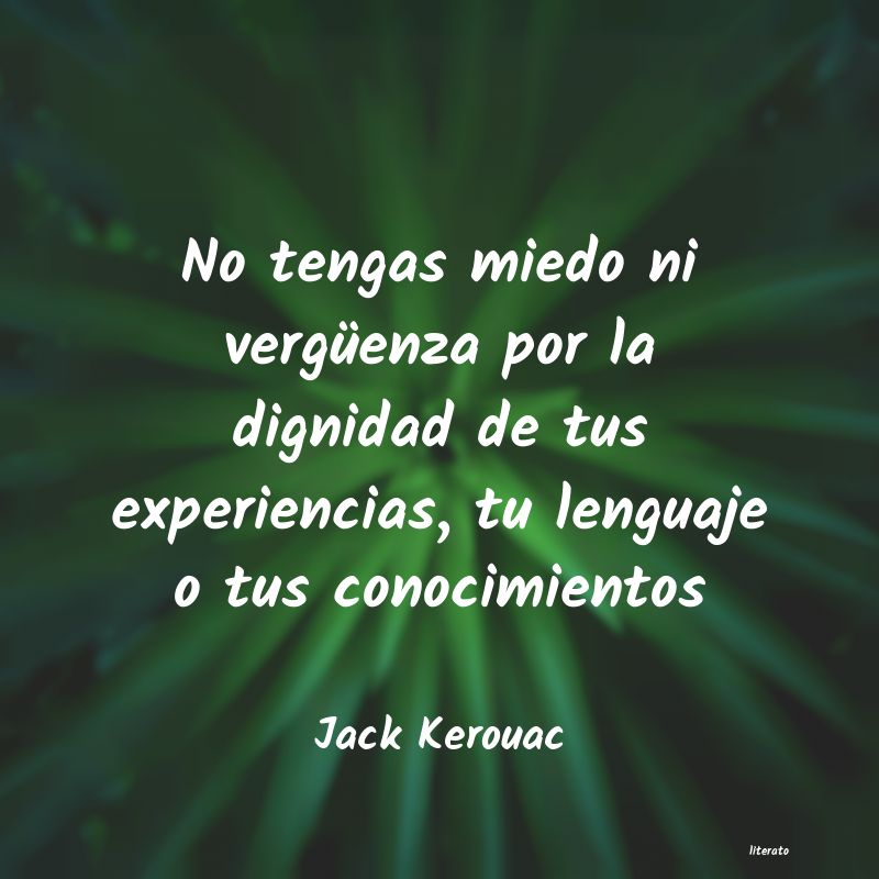 frases de Jack Kerouac