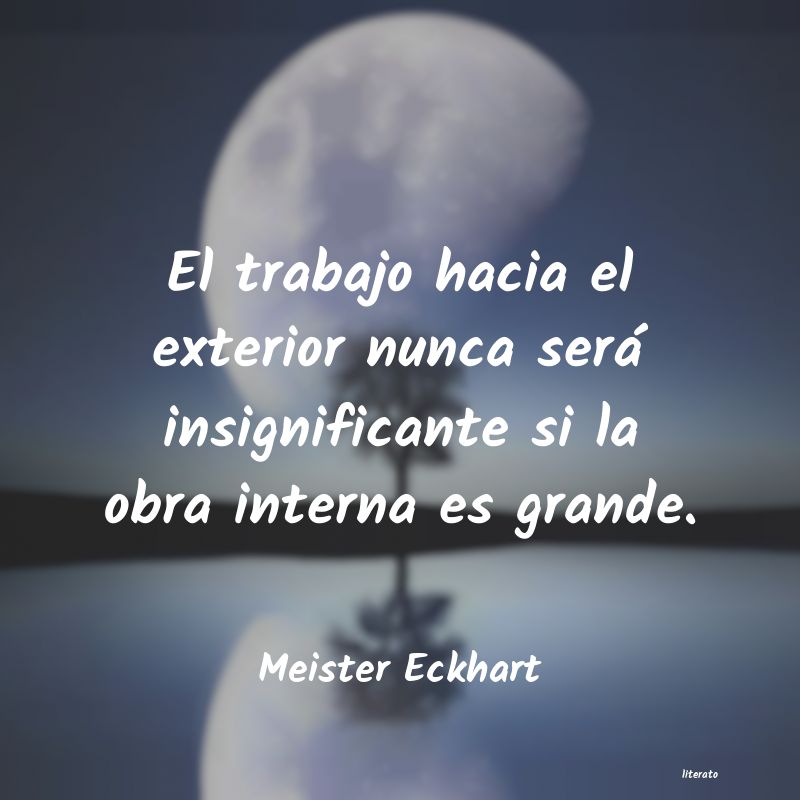 frases de Meister Eckhart