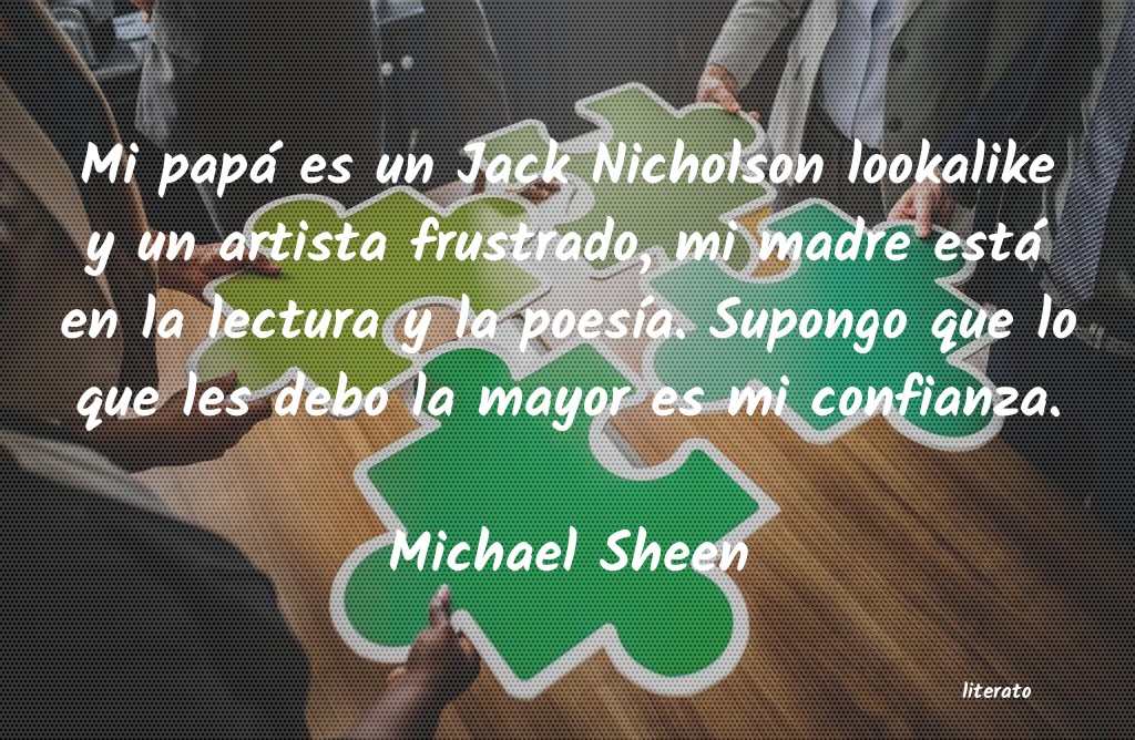 frases de Michael Sheen