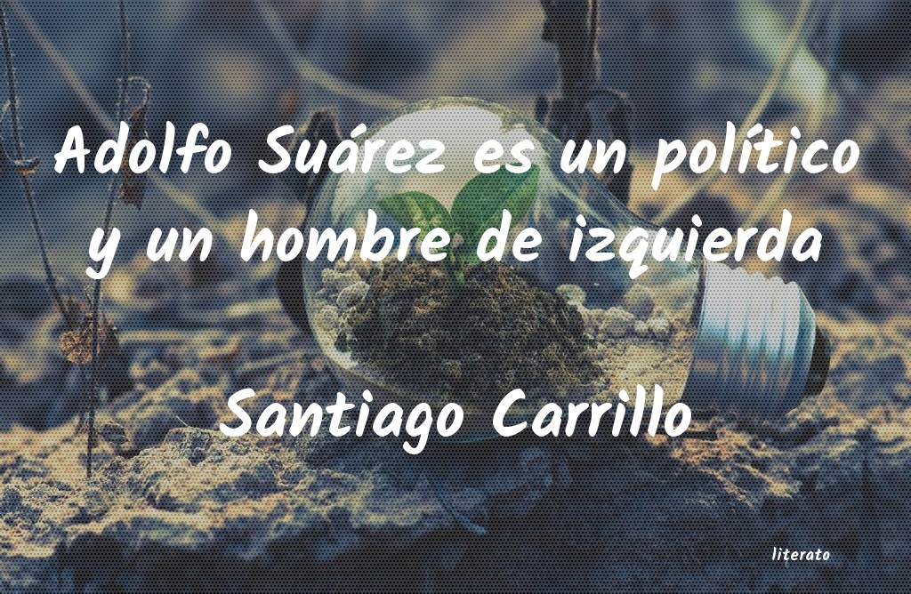 Frases de Santiago Carrillo