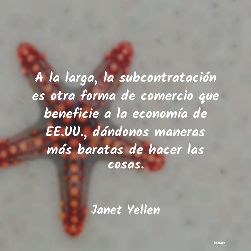 frases de Janet Yellen