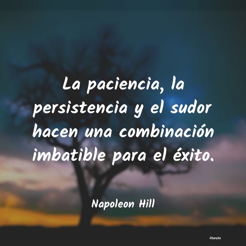 frases de Napoleon Hill