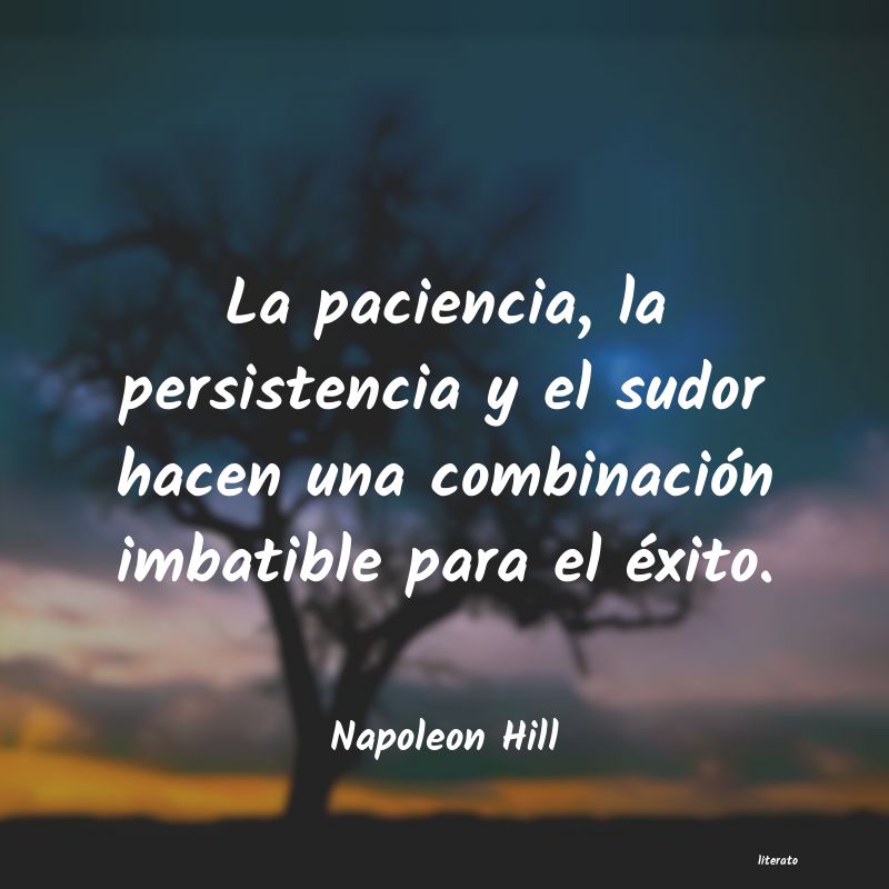 Frases de Napoleon Hill