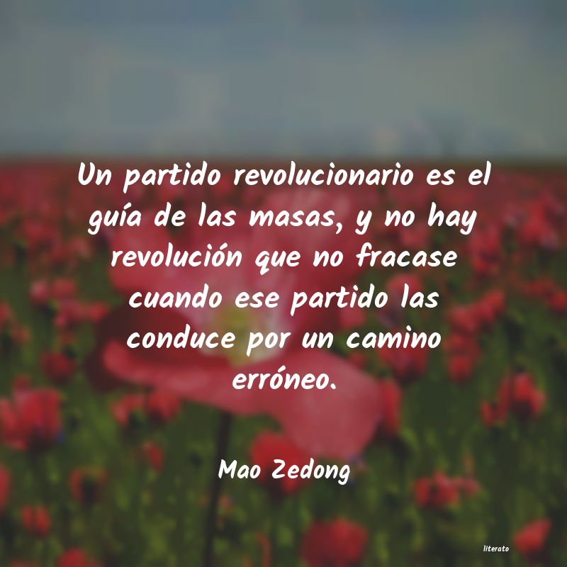 Frases de Mao Zedong