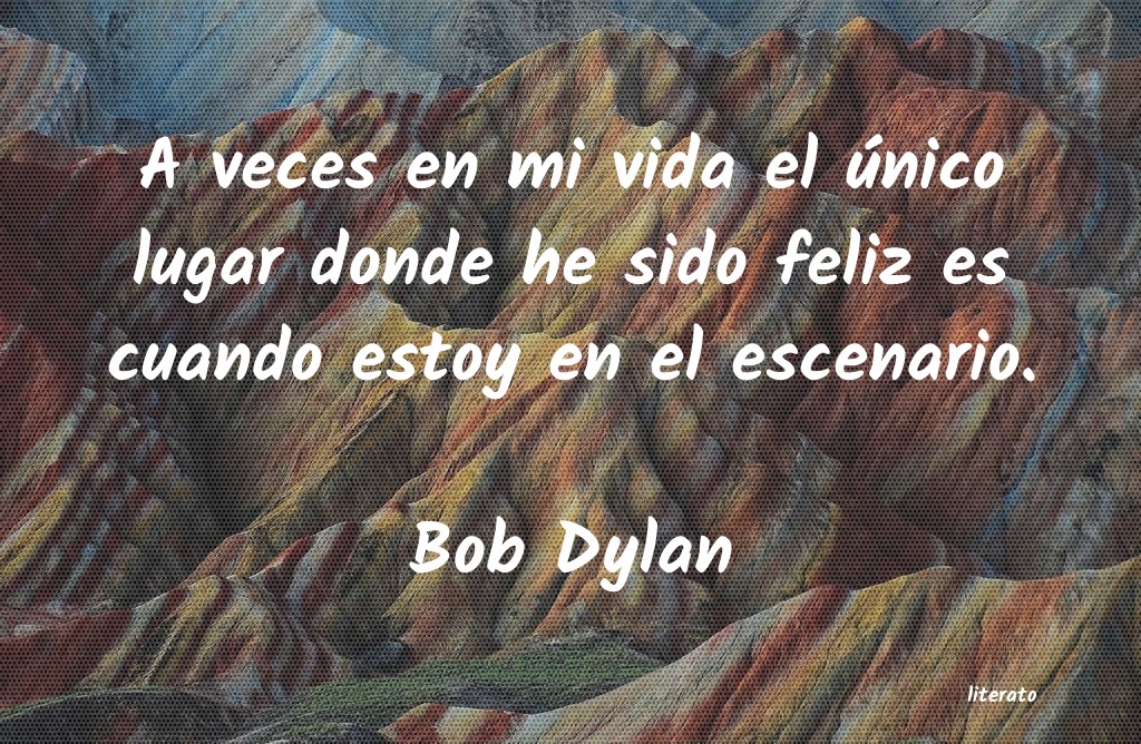 Frases de Bob Dylan