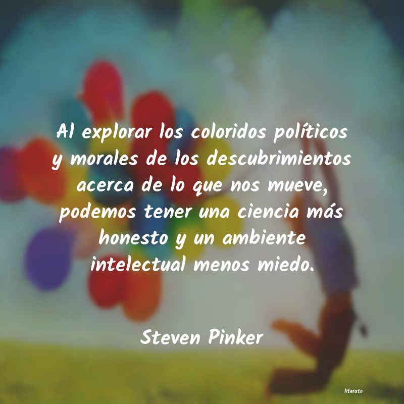 Frases de Steven Pinker