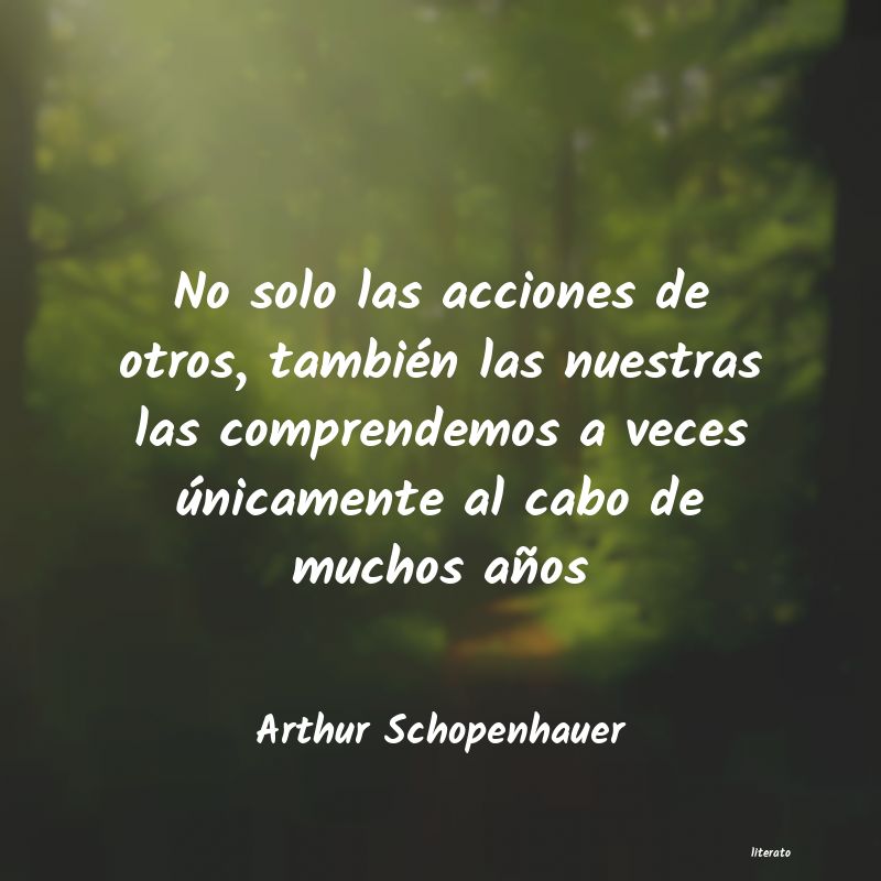 Frases de Arthur Schopenhauer