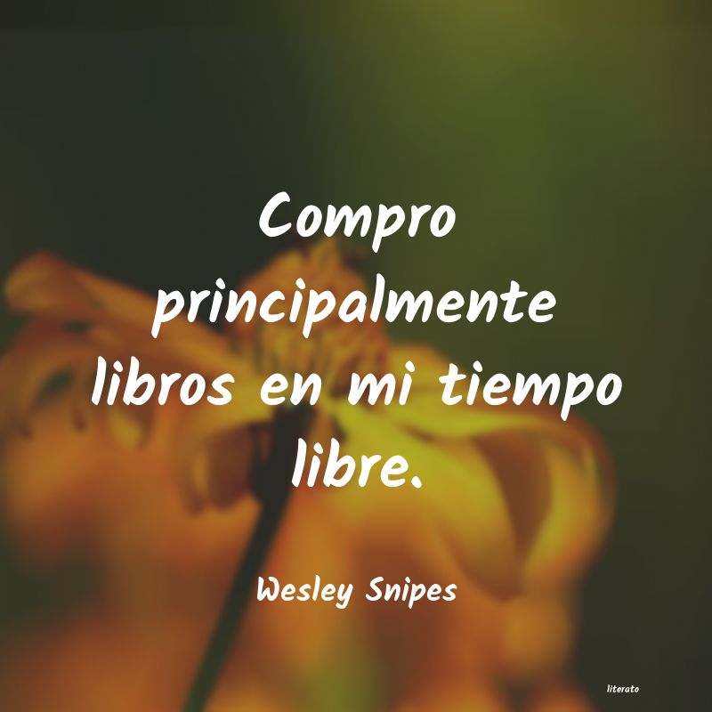 Frases de Wesley Snipes