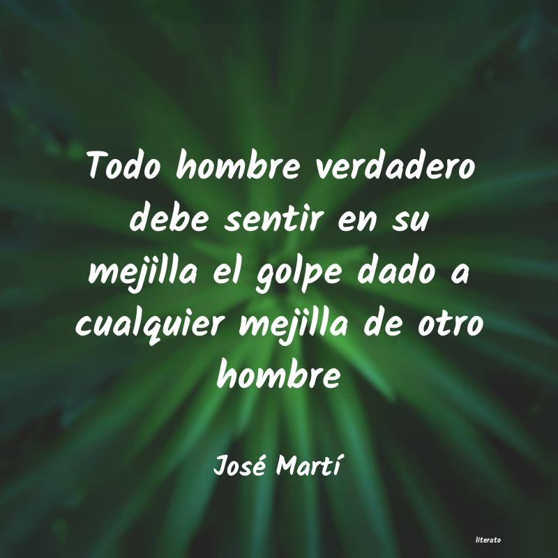 Frases de José Martí