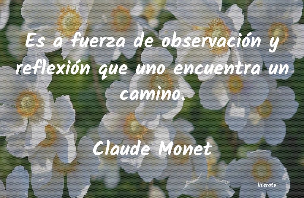frases de Claude Monet