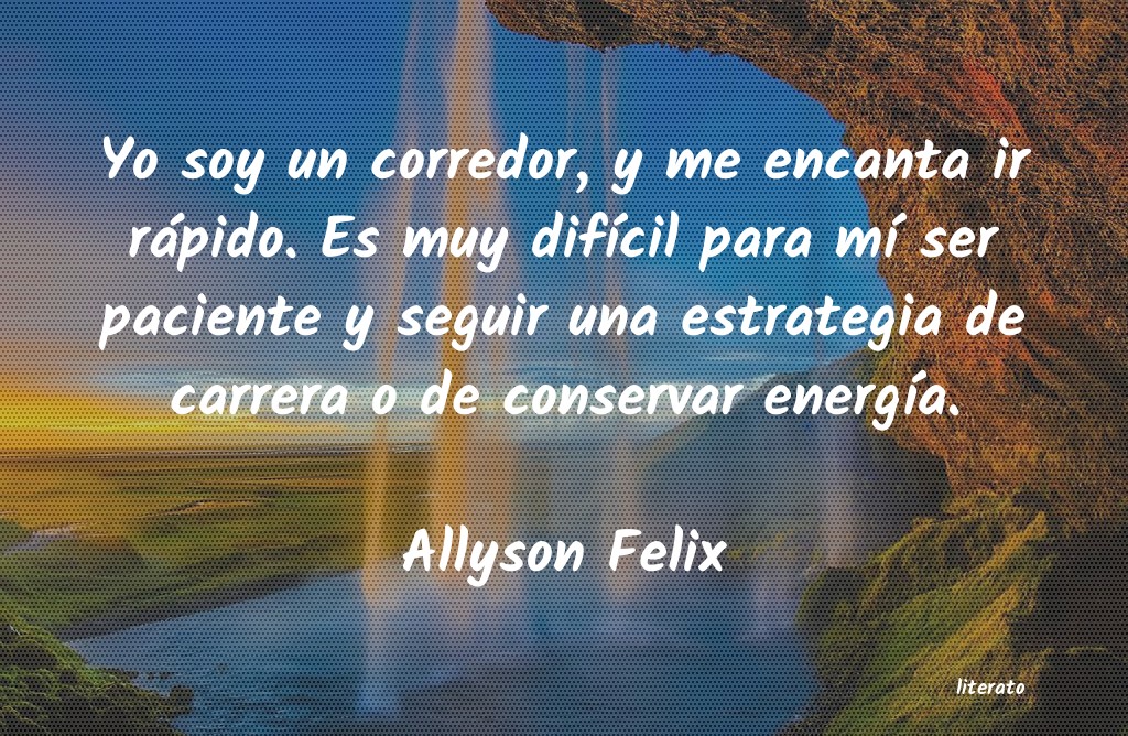 frases de Allyson Felix