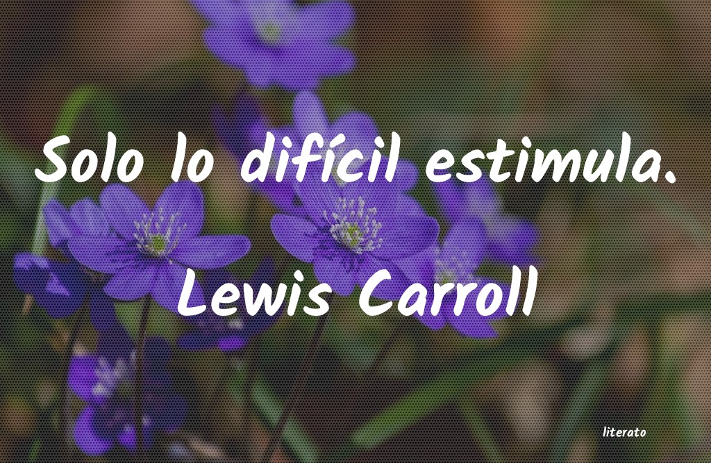 Frases de Lewis Carroll