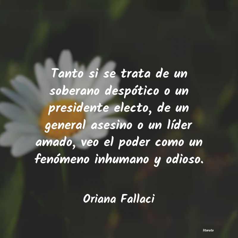 frases de Oriana Fallaci
