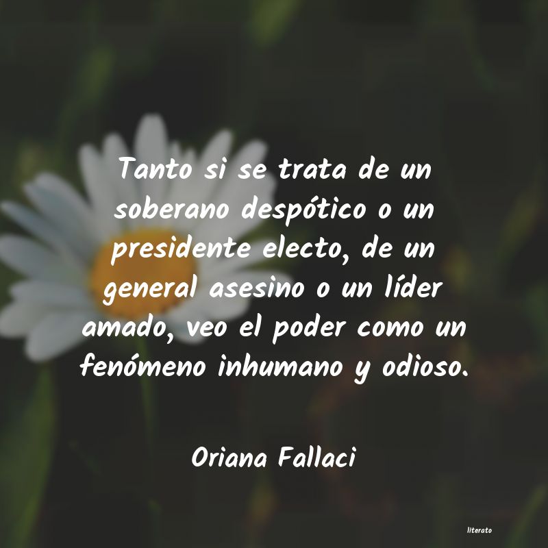 Frases de Oriana Fallaci