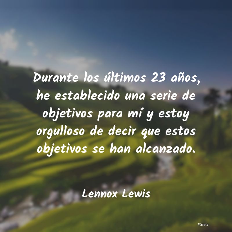 Frases de Lennox Lewis